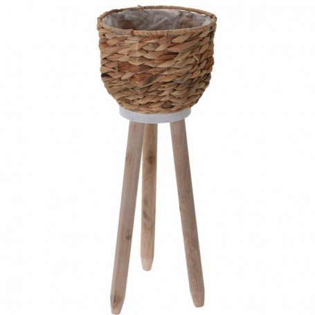 Comprar Macetero Maiz 3 Patas Madera 20X55 Cm  Importacion 144084 al Mejor Precio