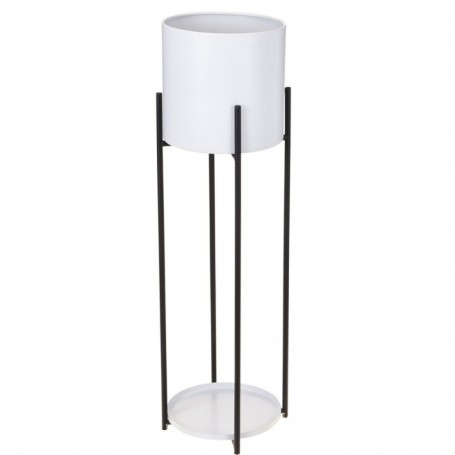 Comprar Macetero Pie 75 Cm Marfil 23 Cm  Importacion 143997 al Mejor Precio