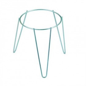 Comprar Macetero Pie Zincado 20 Cm  Sauvic 179021 al Mejor Precio