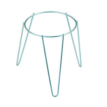 Comprar Macetero Pie Zincado 22 Cm  Sauvic 179022 al Mejor Precio