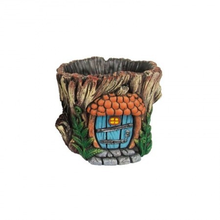 Comprar Macetero Tronco Casa 15X15X12 Cm 52731  Fedor 145009 al Mejor Precio