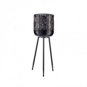 Comprar Maceteros Pie Metal Negro 2 Piezas Juego 2 Arteregal 15089 al Mejor Precio