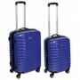 Comprar Maletas Ruedas Policarbonato Azul 50 Y 60 Cm Lote 2 Importacion 201138 al Mejor Precio