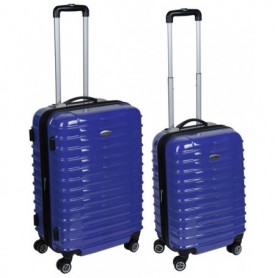 Comprar Maletas Ruedas Policarbonato Azul 50 Y 60 Cm Lote 2 Importacion 201138 al Mejor Precio