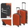 Comprar Maletas Ruedas Policarbonato Naranja 50 Y 60 Cm Lote 2 Proworld 201128 al Mejor Precio