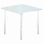 Comprar Mesa Acero 80X80 Cm  Blanca Compac 4280  Garden Life 206386 al Mejor Precio