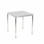 Comprar Mesa Apilable 70X70 Cm Aluminio Blanca 4026/1  Garden Life 206285 al Mejor Precio