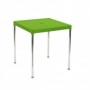 Comprar Mesa Apilable 70X70 Cm Aluminio Verde 4026/5  Garden Life 206256 al Mejor Precio