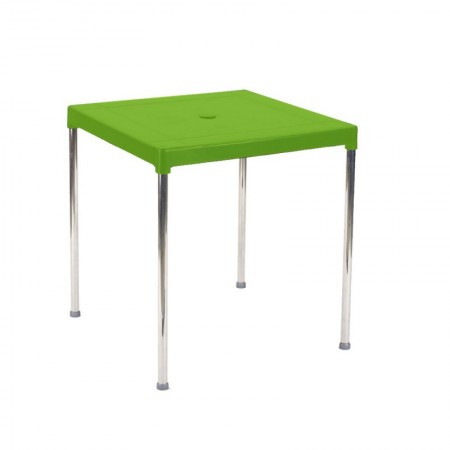 Comprar Mesa Apilable 70X70 Cm Aluminio Verde 4026/5  Garden Life 206256 al Mejor Precio