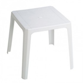 Comprar Mesa Apilable 70X70 Cm Blanca 4025  Garden Life 206264 al Mejor Precio