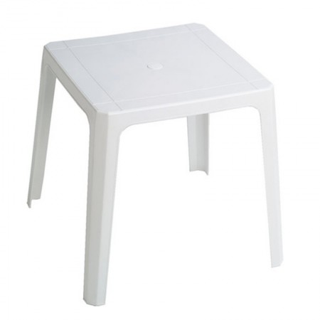 Comprar Mesa Apilable 70X70 Cm Blanca 4025  Garden Life 206264 al Mejor Precio