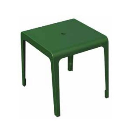 Comprar Mesa Apilable 70X70 Cm Verde  Spgarden 206531 al Mejor Precio
