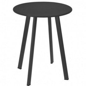 Comprar Mesa Baja Metal Negra 40Xh49 Cm  Progarden  206948 al Mejor Precio