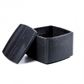 Comprar Mesa Baja Naxos 53X53X40 Cm Antracita  Progarden 206321 al Mejor Precio