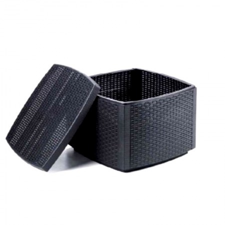 Comprar Mesa Baja Naxos 53X53X40 Cm Antracita  Progarden 206321 al Mejor Precio