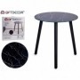 Comprar Mesa Baja Vidrio Negro 40 Cm 79689  Giftdecor 15082 al Mejor Precio