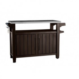 Comprar Mesa Barbacoa Marron 123,7X54X90 Cm  Keter 50061 al Mejor Precio