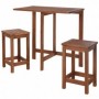 Comprar Mesa Madera + 2 Taburetes Balcon Conjunto Importacion 17031 al Mejor Precio