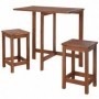 Comprar Mesa Madera + 2 Taburetes Balcon Conjunto Importacion 17031 al Mejor Precio