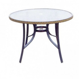 Comprar Mesa Osuna Antracita/Natural 104 Cm  Dl 206897 al Mejor Precio