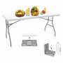 Comprar Mesa Plegable 152X75,5 Cm Maletin  Wurko 208046 al Mejor Precio