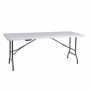 Comprar Mesa Plegable Easy Rattan Blanca 180 Cm  Resol 148032 al Mejor Precio