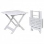 Comprar Mesa Plegable Tevere 79X72 Cm Blanca  Progarden 206503 al Mejor Precio