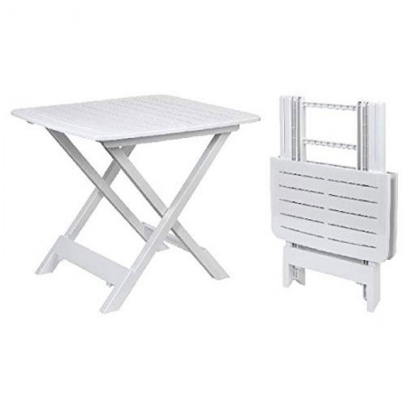 Comprar Mesa Plegable Tevere 79X72 Cm Blanca  Progarden 206503 al Mejor Precio