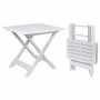 Comprar Mesa Plegable Tevere 79X72 Cm Blanca  Progarden 206503 al Mejor Precio