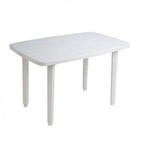 Comprar Mesa Resina 140X90 Cm Blanca 4022  Garden Life 206562 al Mejor Precio