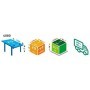 Comprar Mesa Resina 180/230X100 Cm Blanca 4080  Garden Life 206502 al Mejor Precio