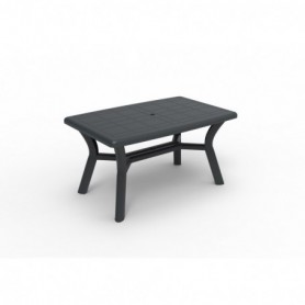 Comprar Mesa Resina Bolero 140X90 Cm Antracita  Resol 148053 al Mejor Precio