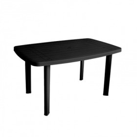 Comprar Mesa Resina Faro Antracita 137X85 Cm  Progarden 206536 al Mejor Precio