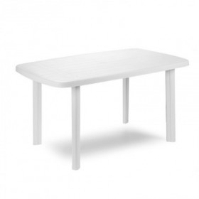 Comprar Mesa Resina Faro Blanca 137X85 Cm  Progarden 206529 al Mejor Precio