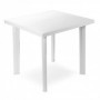 Comprar Mesa Resina Fiocco Blanca 80X75 Cm  Progarden 206528 al Mejor Precio