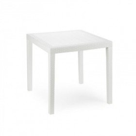 Comprar Mesa Resina King 79X79 Cm Blanca  Progarden 206516 al Mejor Precio