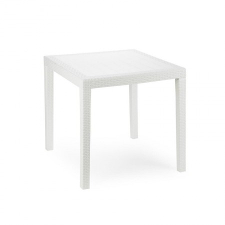 Comprar Mesa Resina King 79X79 Cm Blanca  Progarden 206516 al Mejor Precio
