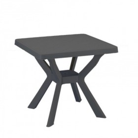 Comprar Mesa Resina Nilo Antracita 79X79 Cm  Progarden 206544 al Mejor Precio