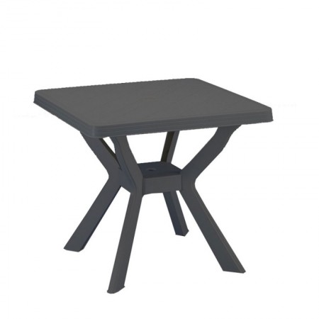 Comprar Mesa Resina Nilo Antracita 79X79 Cm  Progarden 206544 al Mejor Precio