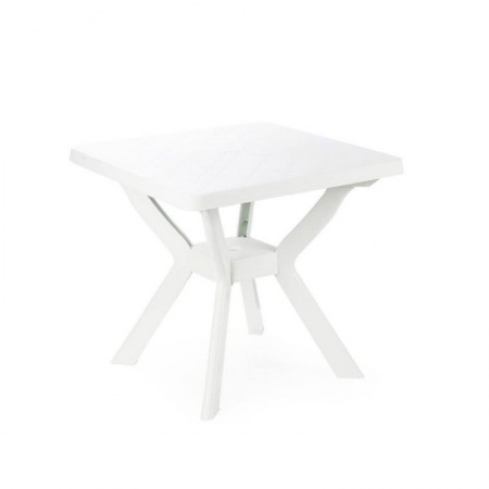 Comprar Mesa Resina Nilo Blanca 79X79 Cm  Progarden 206543 al Mejor Precio
