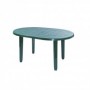 Comprar Mesa Resina Oval 130X90 Cm Verde 4020V  Garden Life 206254 al Mejor Precio