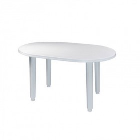 Comprar Mesa Resina Oval 130X90Cm Blanca 4020  Garden Life 206252 al Mejor Precio