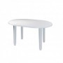 Comprar Mesa Resina Oval 130X90Cm Blanca 4020  Garden Life 206252 al Mejor Precio