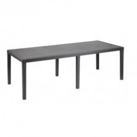 Comprar Mesa Resina Queen 220X90 Cm Antracita  Progarden 206330 al Mejor Precio
