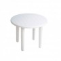Comprar Mesa Resina Redonda 90 Cm Blanca 4024  Garden Life 206251 al Mejor Precio