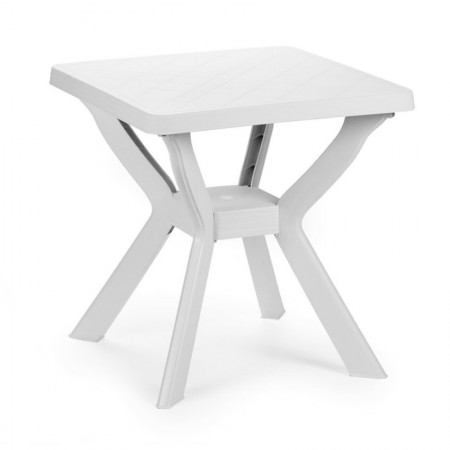 Comprar Mesa Resina Reno Blanca 70X70 Cm  Progarden 206546 al Mejor Precio
