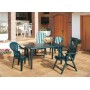Comprar Mesa Resina Sevilla 180X90Cm Verde  Resol 148052 al Mejor Precio