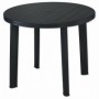 Comprar Mesa Resina Tondo Antracita 90 Cm  Progarden 206551 al Mejor Precio