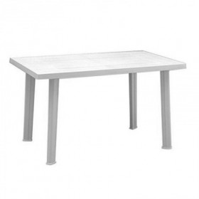 Comprar Mesa Resina Velo Blanca 126X76 Cm  Progarden 206552 al Mejor Precio