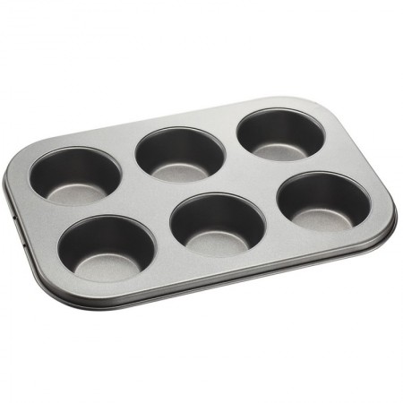 Comprar Molde 6 Magdalenas 26,5X18,5X3 Cm  Happyfriends 30112 al Mejor Precio